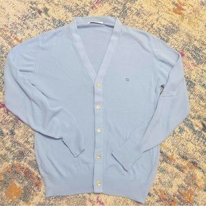 Vintage Baby Blue Dior Cardigan